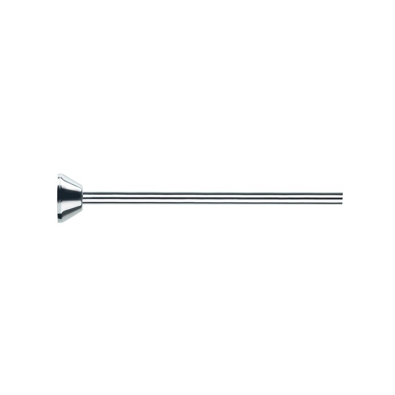 Spirella Barre Tringle Pour Rideau De Douche D'angle à  Fixer En Inox SLIM 170x75cm Chromé Spirella