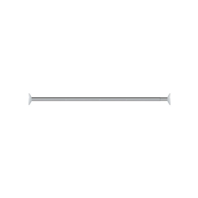 Spirella Barre Tringle Pour Rideau De Douche D'angle Modulable à  Fixer En Alu MAGIC UNIVERSAL Finition Brillante Spirella