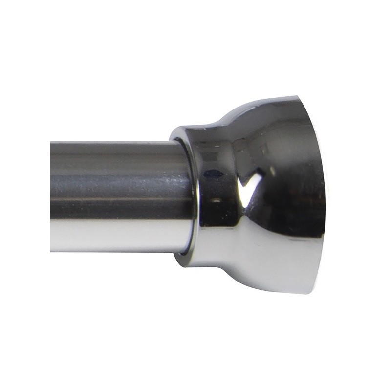 Spirella Barre Tringle Pour Rideau De Douche Ou Baignoire Extensible Sans Perçage En Alu ARIOS 125-220cm Finition Brillante Spirella