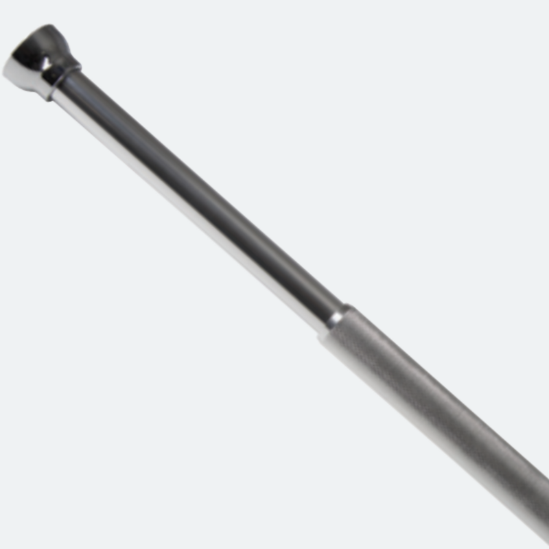 spirella Barre tringle pour rideau de douche ou baignoire extensible sans perçage en Alu ARIOS 125-220cm Finition Brillante Spirella