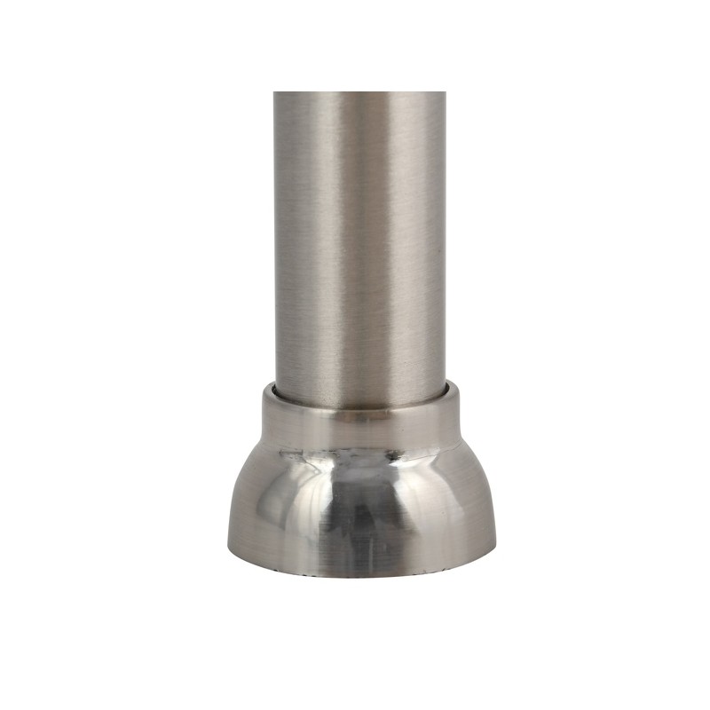 Spirella Barre Tringle Pour Rideau De Douche Ou Baignoire Extensible Sans Perçage En Alu KRETA 125-220cm Brossé Spirella