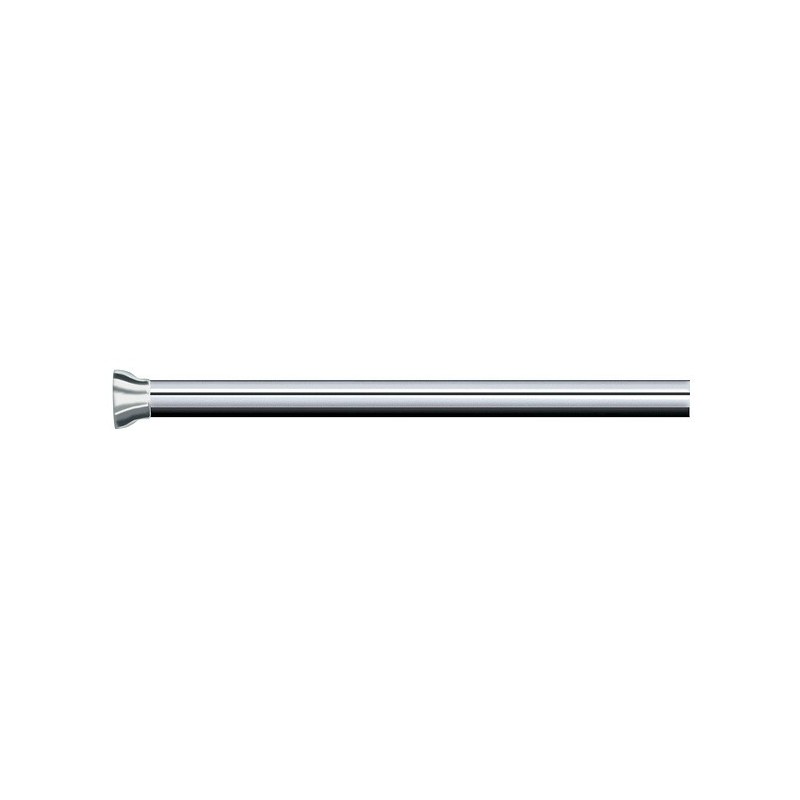 Spirella Barre Tringle Pour Rideau De Douche Ou Baignoire Extensible Sans Perçage En Alu MAGIC 75-125cm Finition Brillante Spirella