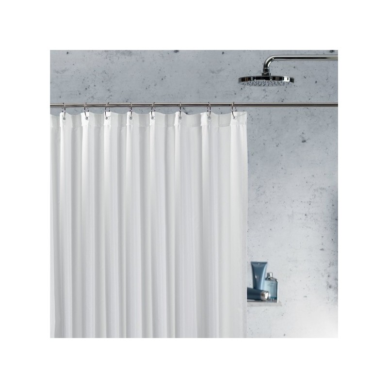 Spirella Barre Tringle Pour Rideau De Douche Ou Baignoire Extensible à  Fixer En Inox SLIM 125-220cm Chromé Spirella