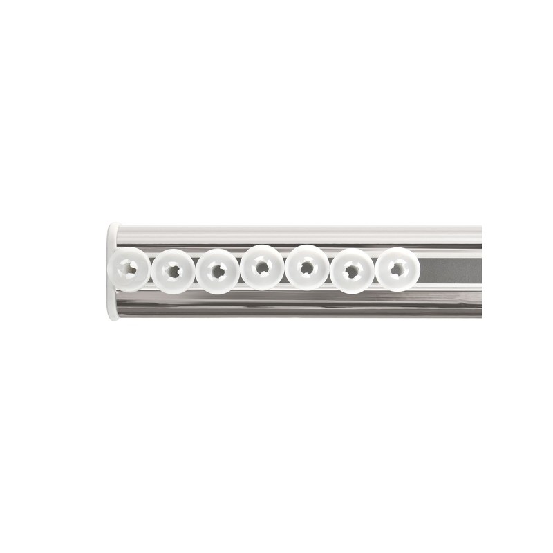 Spirella Barre Tringle Pour Rideau De Douche Ou Baignoire Extensible Sans Perçage En Alu SURPRISE 125-210cm Finition Brillante Spirella