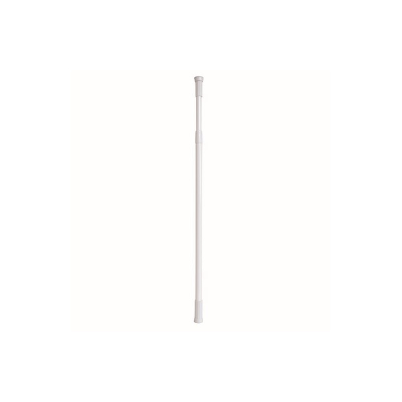 spirella Barre tringle pour rideau de douche ou baignoire extensible Blanche 140-260cm MSV