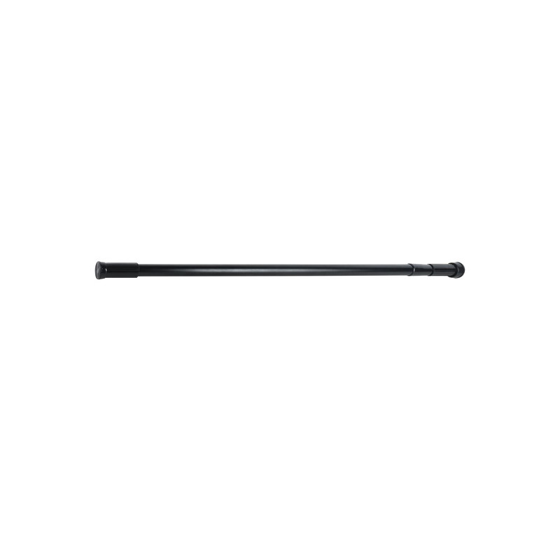 spirella Barre tringle pour rideau de douche ou baignoire extensible Noire 110-200cm MSV