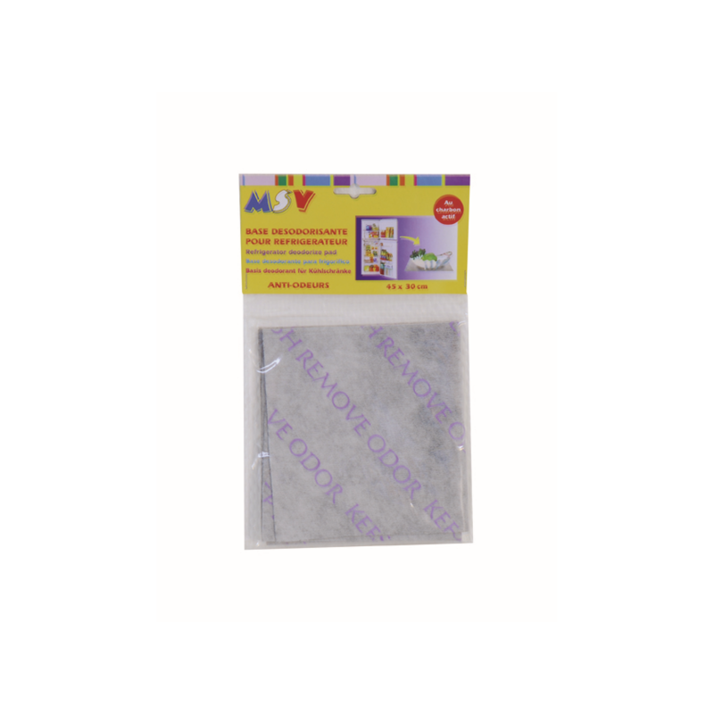 spirella Base Desodorisante Pour Frigo au charbon actif MSV
