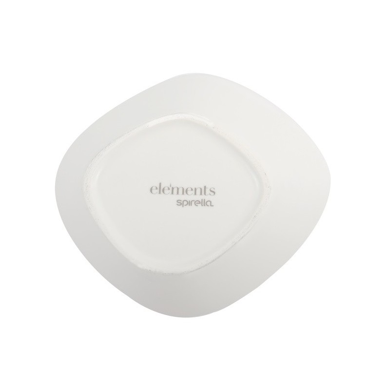 Spirella Boite à  Cotons Céramique ESSOS Dove Matt Elements By Spirella