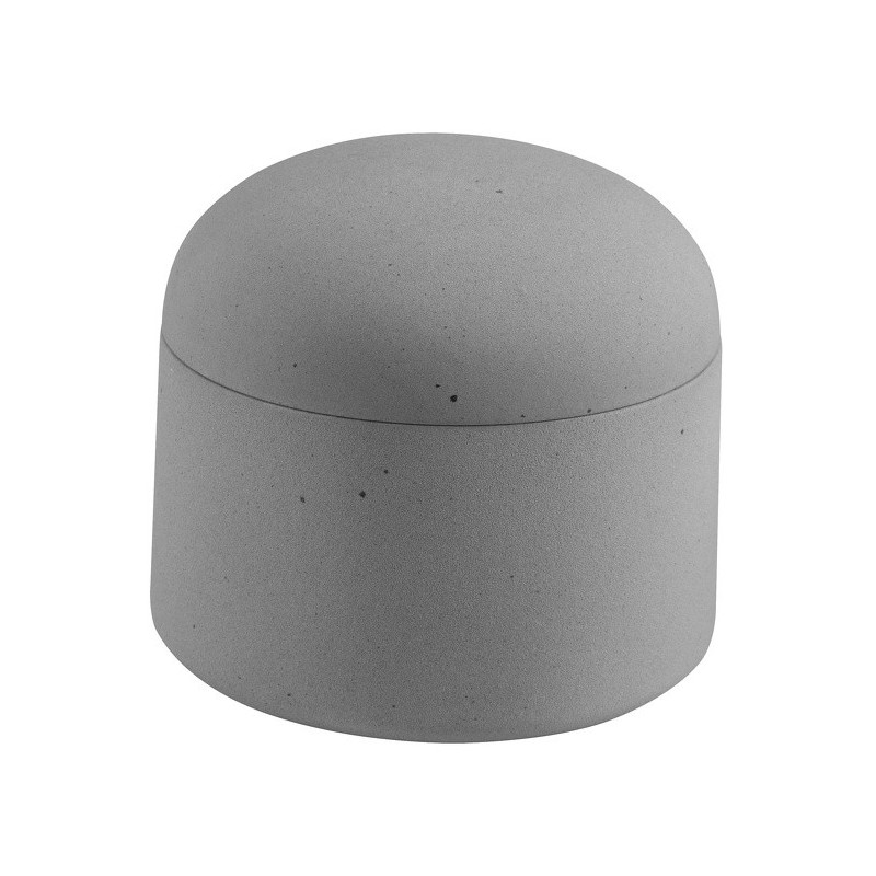 spirella Boite à  cotons Céramique GEMMA Gris Spirella