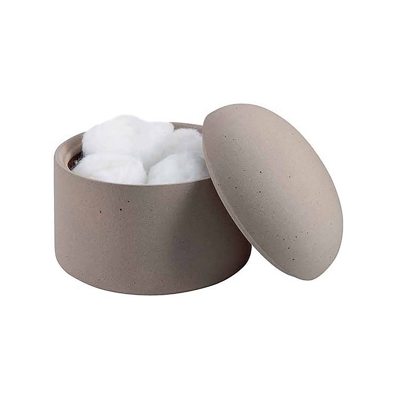 spirella Boite à  cotons Céramique GEMMA Terre Spirella