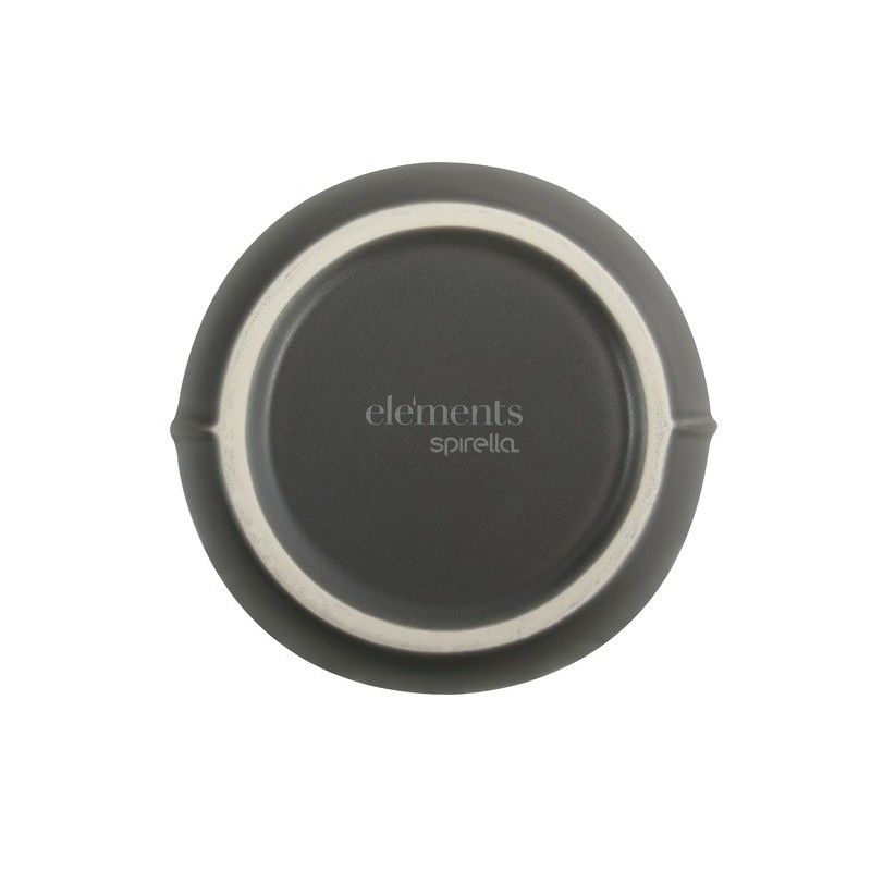 Spirella Boite à  Cotons Céramique SENSE Anthracite-matt Elements By Spirella