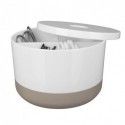 Spirella Boite De Rangement Multi-box PS MOJI Blanc & Taupe Spirella