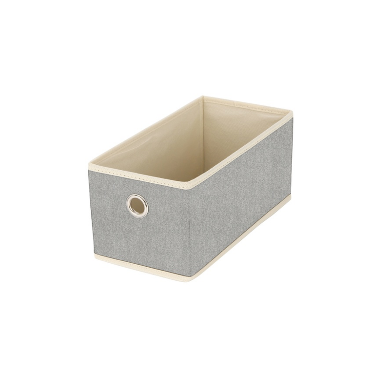 Spirella Boite Tiroir De Rangement Microaérée Et Respirant Rectangle Gris MSV