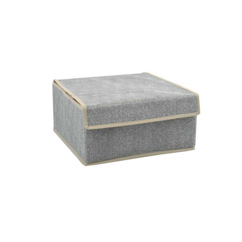 Spirella Boite Tiroir De Rangement Microaérée Et Respirant Avec 9 Compartiments Gris MSV