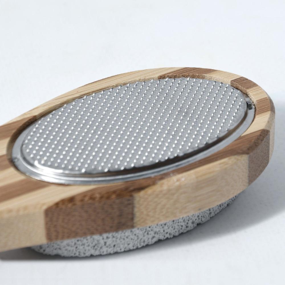 Spirella Brosse De Bain Pour Les Pieds 4 EN 1 En Bois MSV