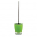 Spirella Brosse Wc Avec Support Acrylique & Inox TAHITI Vert MSV