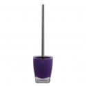 Spirella Brosse Wc Avec Support Acrylique & Inox TAHITI Violet MSV