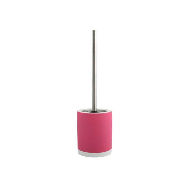 spirella Brosse wc avec support Céramique Cagliari Rose MSV