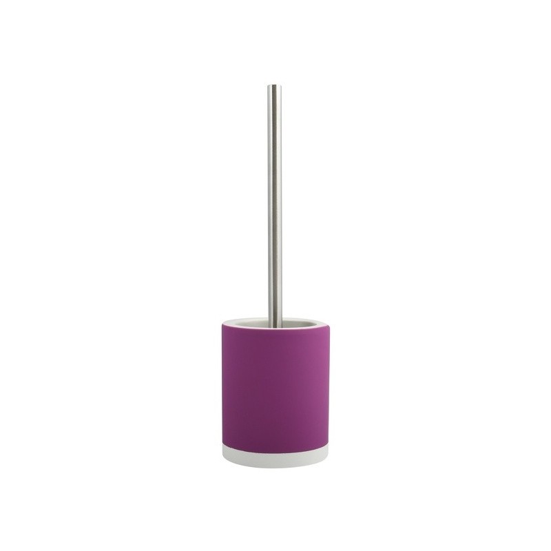 spirella Brosse wc avec support Céramique CAGLIARI Violet MSV