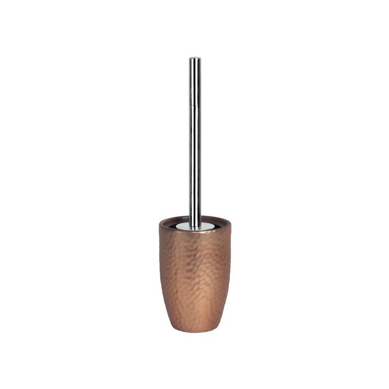 spirella Brosse Wc avec support Céramique DARWIN HAMMERED Cuivré Spirella