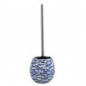 Spirella Brosse Wc Avec Support Céramique JAVA LOFT Bleu Foncé MSV