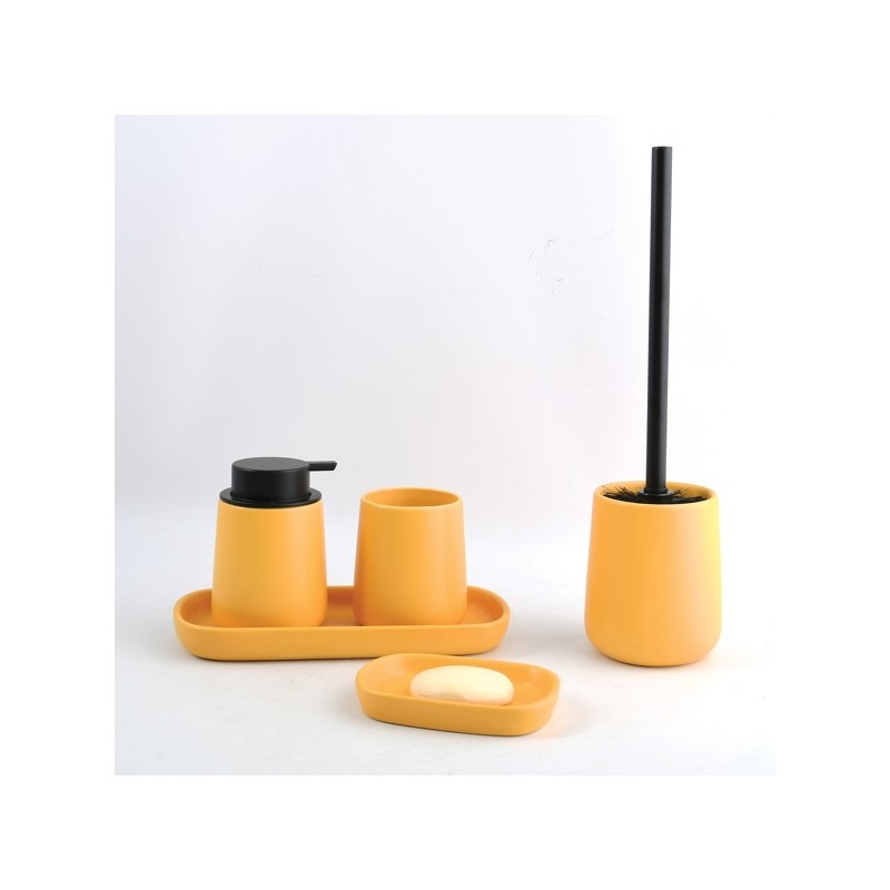 Spirella Brosse Wc Avec Support Céramique MAONIE Safran Mat MSV