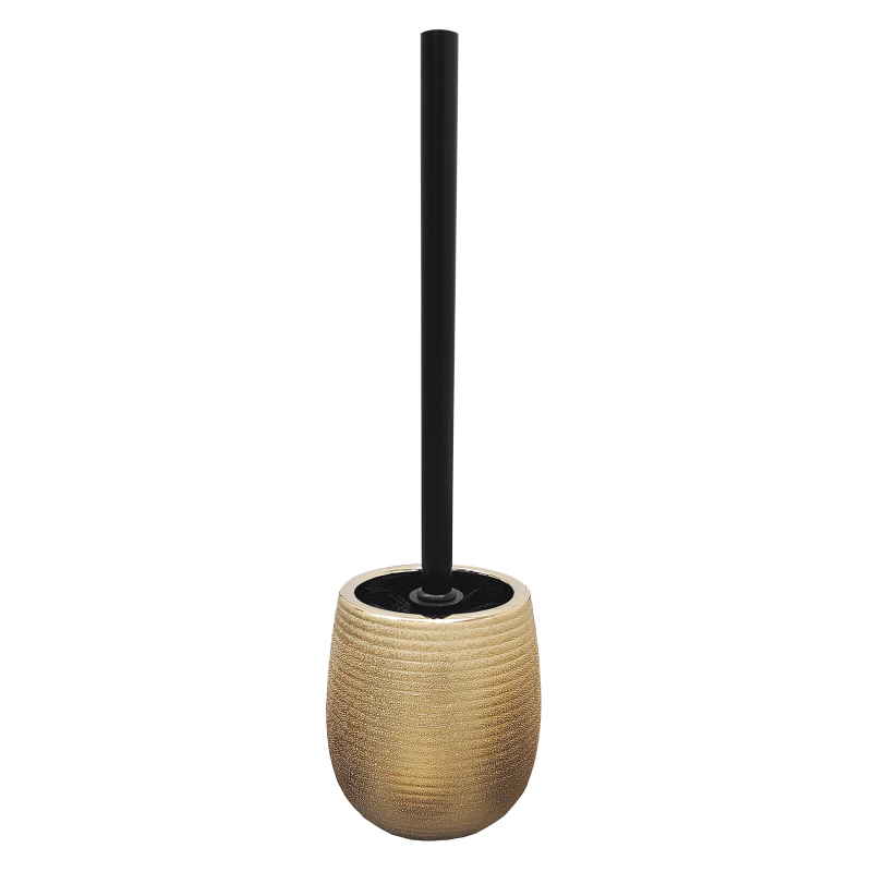 spirella Brosse wc avec support Céramique OMAN Or MSV