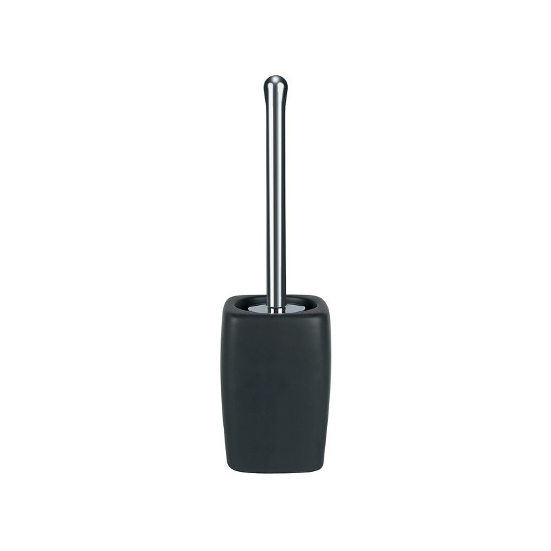 spirella Brosse wc avec support Céramique RETRO Noir Spirella