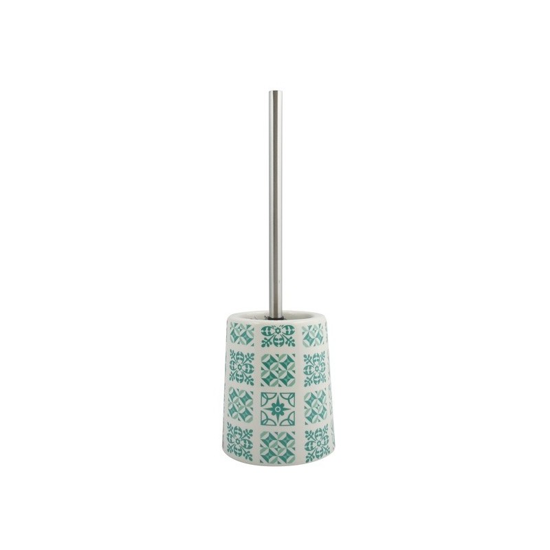 spirella Brosse Wc avec support Céramique SINTRA Turquoise MSV
