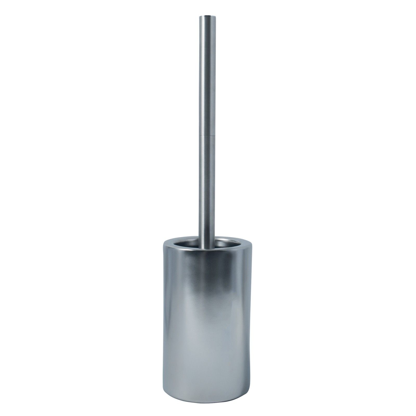 spirella Brosse wc avec support Céramique TUBE-MATT Argent mat Spirella