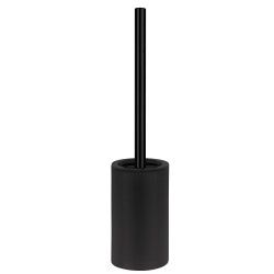 Spirella Brosse Wc Avec Support Céramique TUBE-MATT Noir Mat Spirella