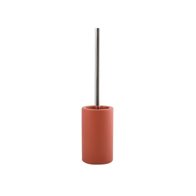 spirella Brosse wc avec support Céramique TUBE-MATT Terracotta mat Spirella