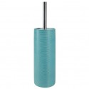 Spirella Brosse Wc Avec Support Céramique TUBE RIBBED Bleu Turquoise Spirella