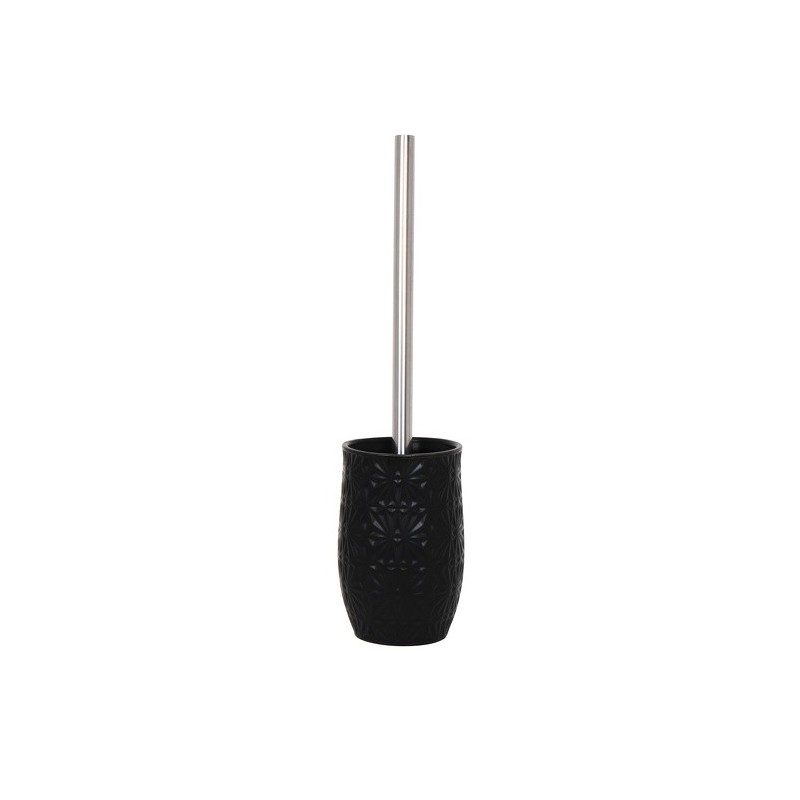 spirella Brosse wc avec support céramique VENISE Noir MSV