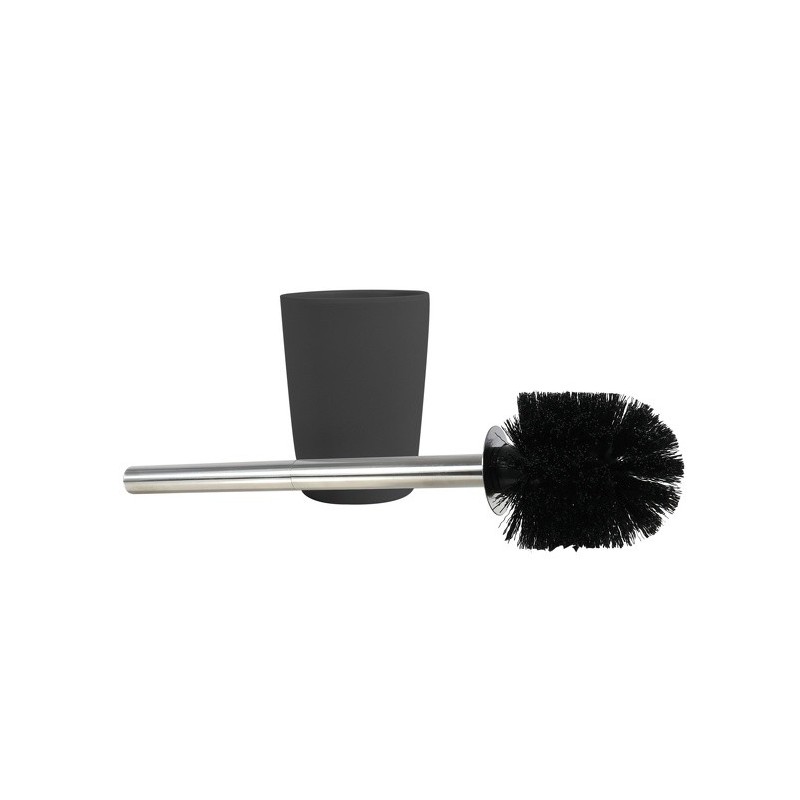 Spirella Brosse Wc Avec Support Fibres De Bambou TAKEO Gris Anthracite Spirella