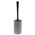 Spirella Brosse Wc Avec Support GRAPHIC Noir & Blanc Spirella