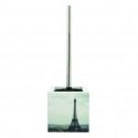 Spirella Brosse Wc Avec Support MDF & Inox Tour Eiffel MSV