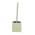 Spirella Brosse Wc Avec Support MDF & Inox Vert Amande MSV