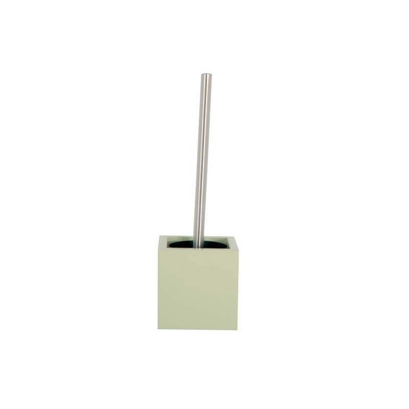 spirella Brosse Wc avec support MDF & Inox Vert Amande MSV