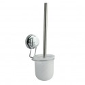Spirella Brosse Wc Avec Support MEGA VENTOUSES Acier Chromé MSV