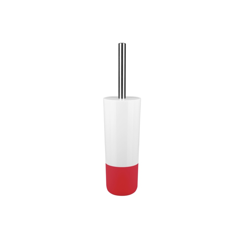 spirella Brosse wc avec support MOJI Rouge & Blanc Spirella