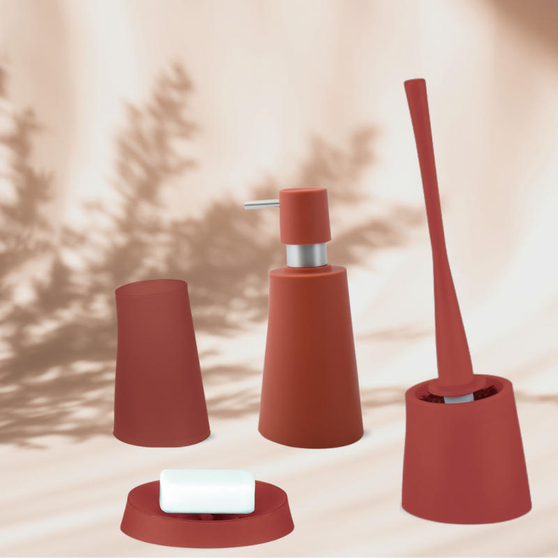Spirella Brosse Wc Avec Support MOVE Terracotta Spirella