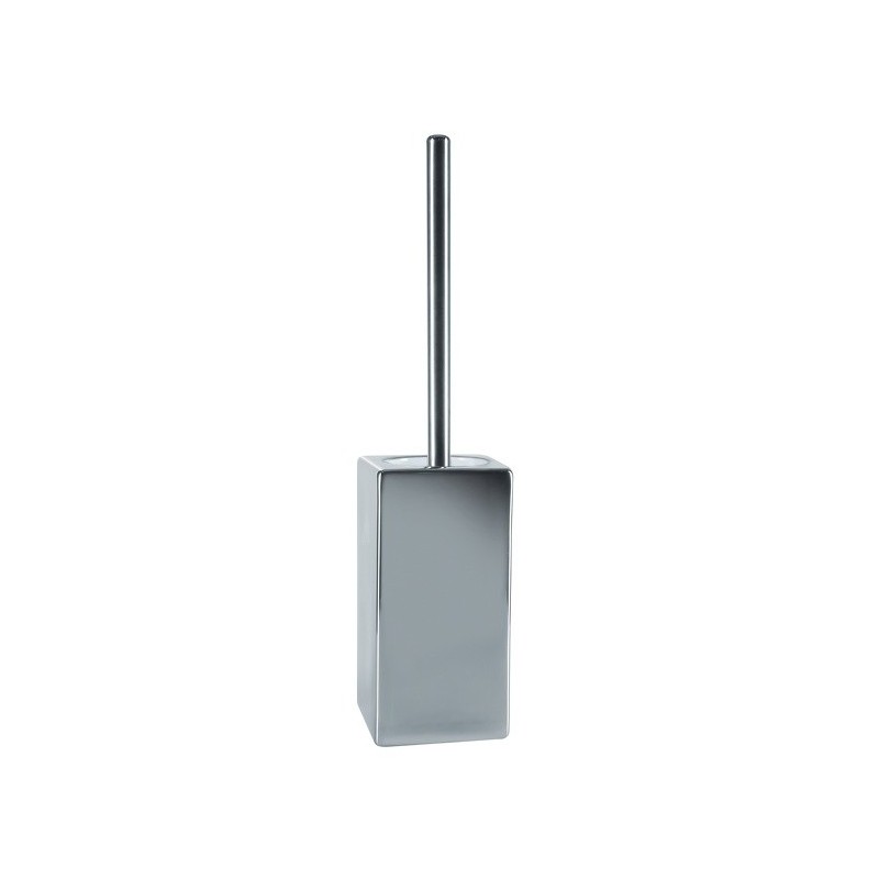 spirella Brosse Wc avec support Porcelaine QUADRO Chrome Spirella