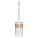 Spirella Brosse Wc Avec Support Porcelaine TUBE NATURE Blanc Spirella