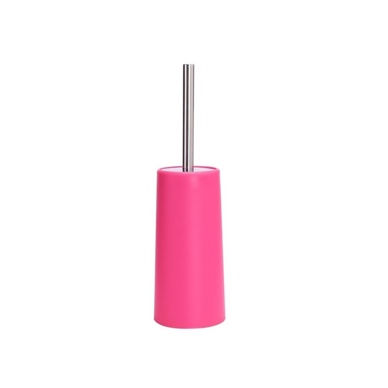 spirella Brosse Wc avec support PP & Inox Rose Fuschia MSV