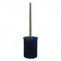 Spirella Brosse Wc Avec Support Verre YOKO Misty Bleu Foncé Spirella