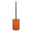 Spirella Brosse Wc Avec Support Verre YOKO Misty Orange Spirella