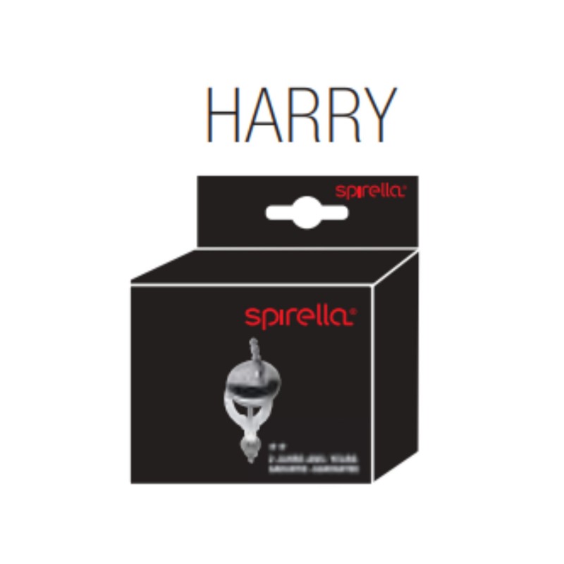 spirella Charnières Inox pour abattant wc - Modèle HARRY Spirella