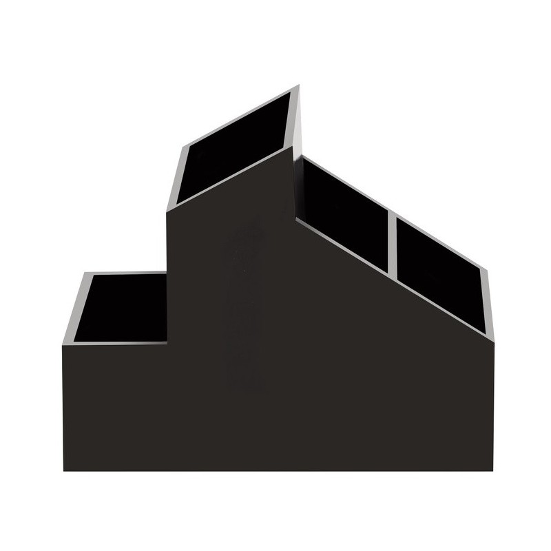 spirella compartiment de rangement simple ABS SKYLINE Noir Spirella