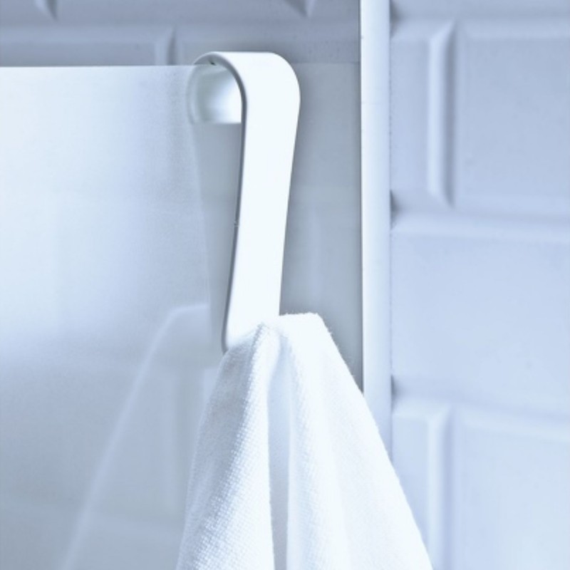 Spirella Crochet Patère Pour Paroi De Douche Sèche Serviettes Blanc MSV